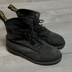 Mens Dr. Martens 1460 black suede